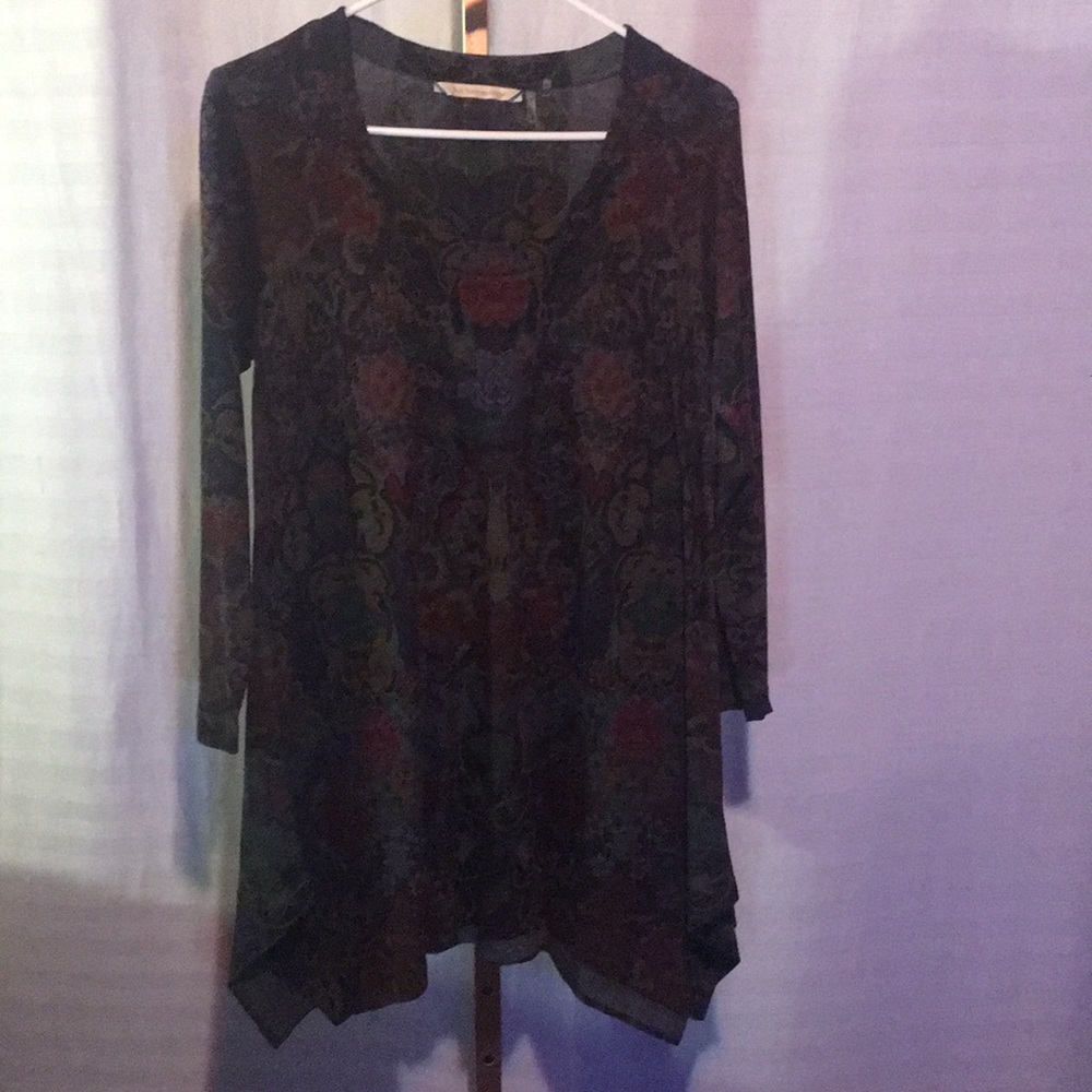 Mid length long sleeve dress